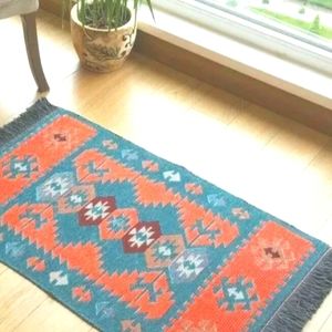 2 Small Modern Bohemian Area Rugs